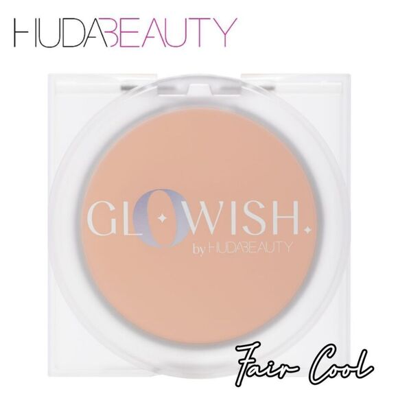Huda Beauty FULL SIZE Glowish Pressed Powder in Fair/Cool - Picture 3 of 12